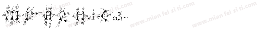 MP ARHeiCn3字体转换